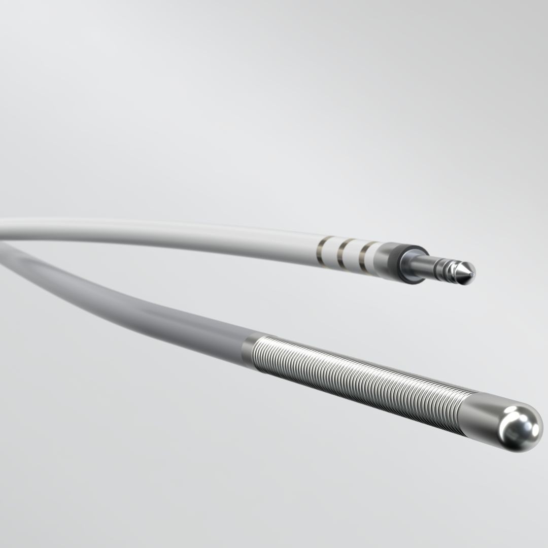 a white and silver cable
