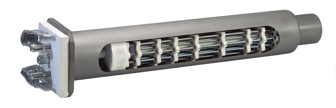 a close-up of a grey device