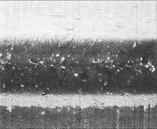 A similar edge made of Alleima® 12C27.: