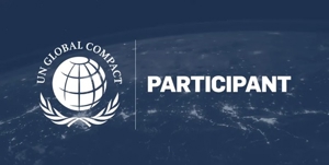 a logo of a globe and text