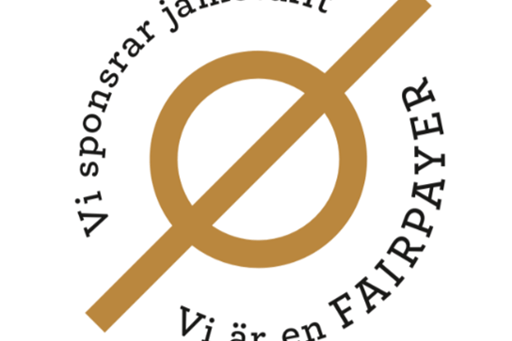 a logo with a circle and a circle